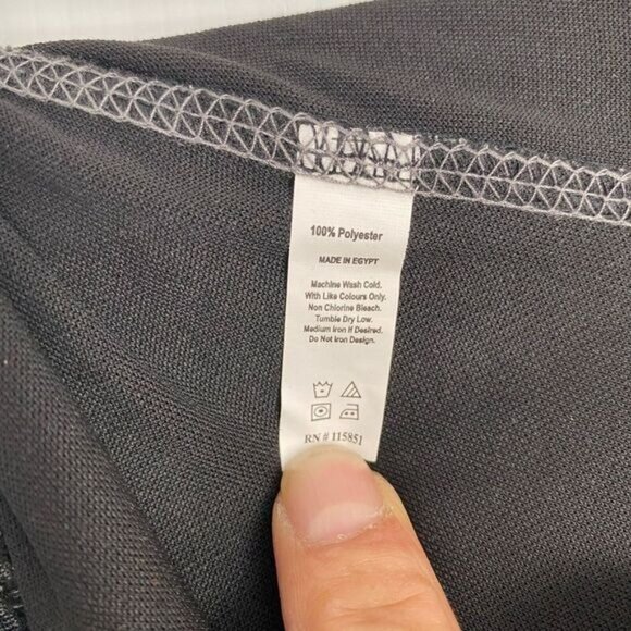 Beverly Hills Polo Club Women Small Gray Color Jogger Capri Pants Pockets Drawst - Picture 12 of 13